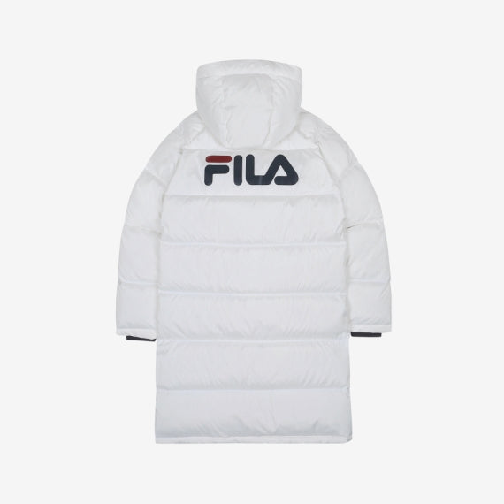 black and white fila jacket