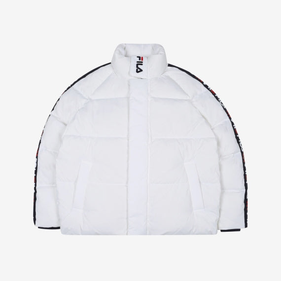 white fila coat