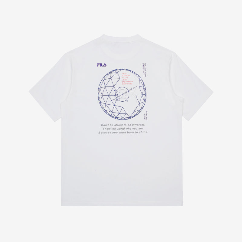 Fila X Bts Voyager Collection Loose Fit Graphic Short Sleeve T Shi Harumio