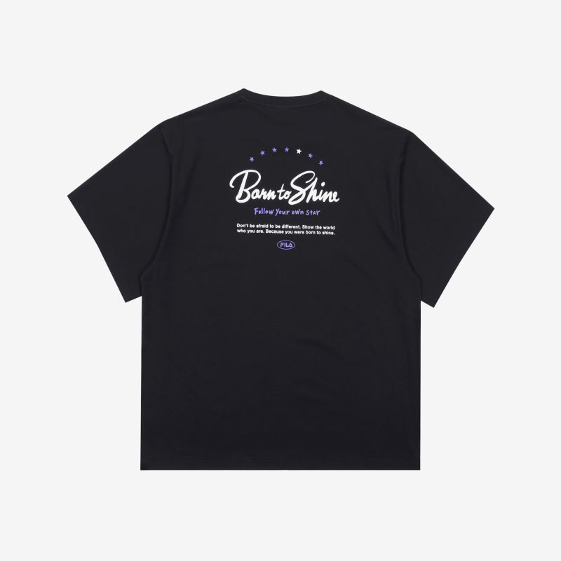 Postbud mumlende Bug FILA X BTS - Voyager Collection - Loose Fit Lettering T-shirt – Harumio