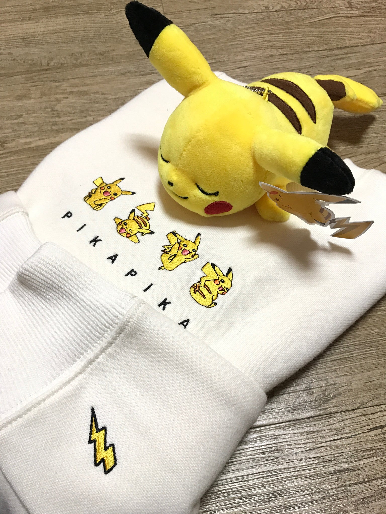 Buy Pokemon X Spao Crewneck Pikachu White Harumio