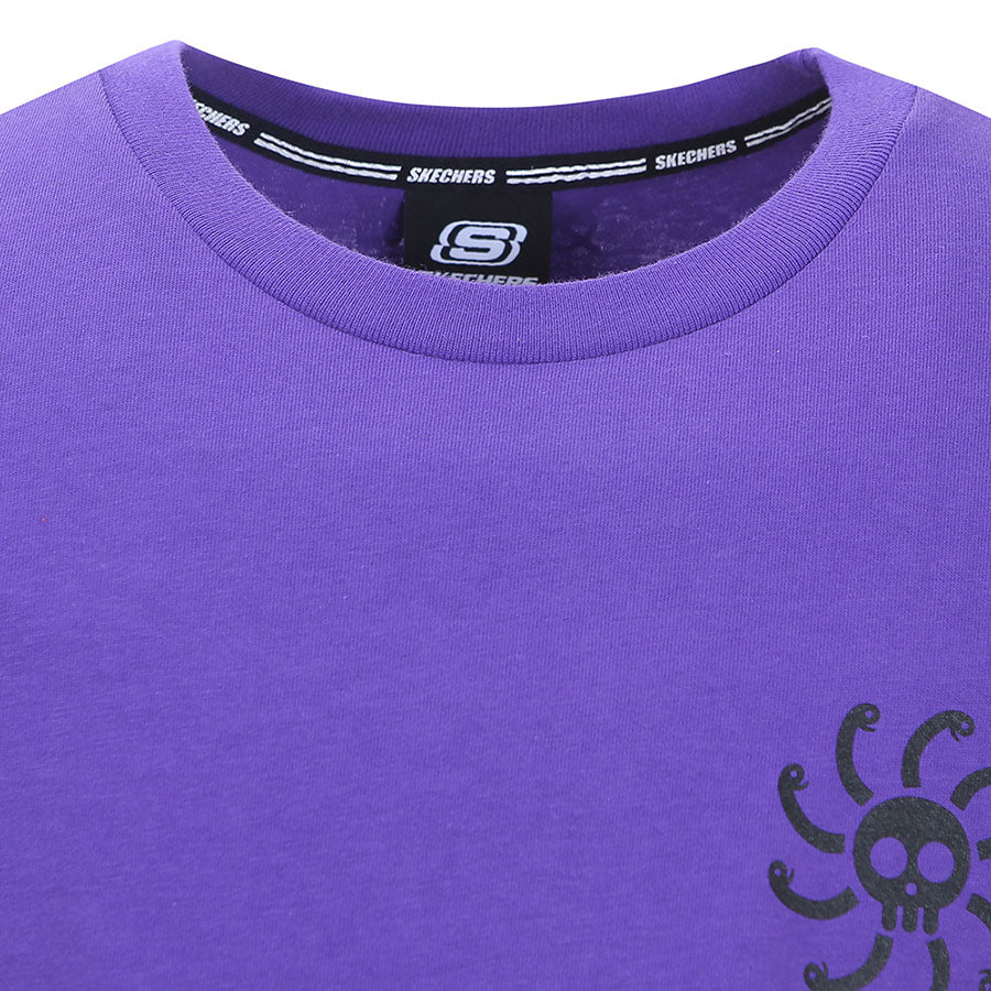 skechers polo shirt purple