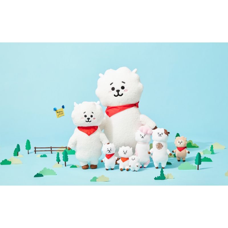 bt21 rj jumbo plush