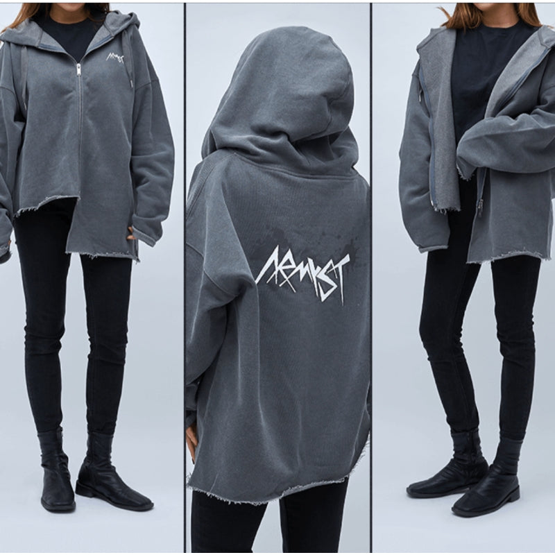 BTS[JUNG KOOK] ARMYST ZIP-UP HOODY BLACK | myglobaltax.com