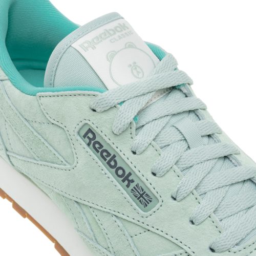 reebok classic mint suede