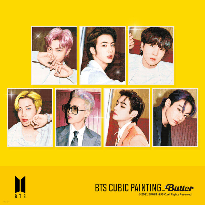 BTS - Butter Cubic Painting