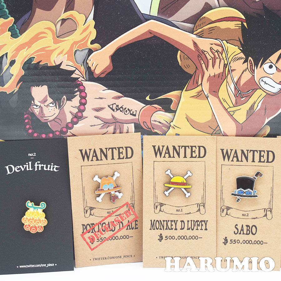 One Piece Pin Devil Fruit Harumio