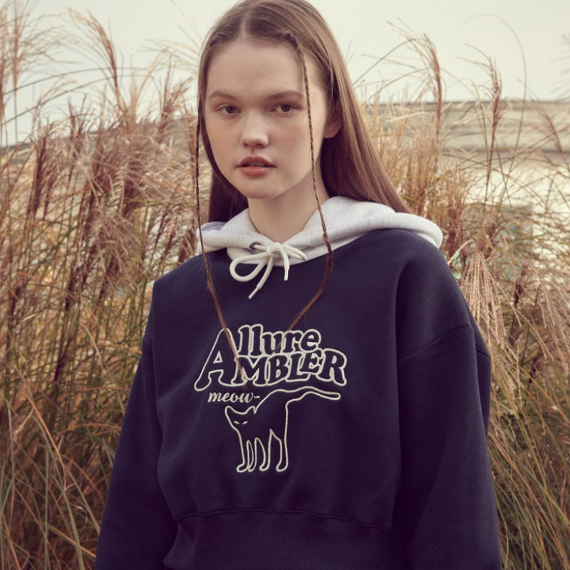 Ambler - Allure Cat Crop Hoodie – Harumio