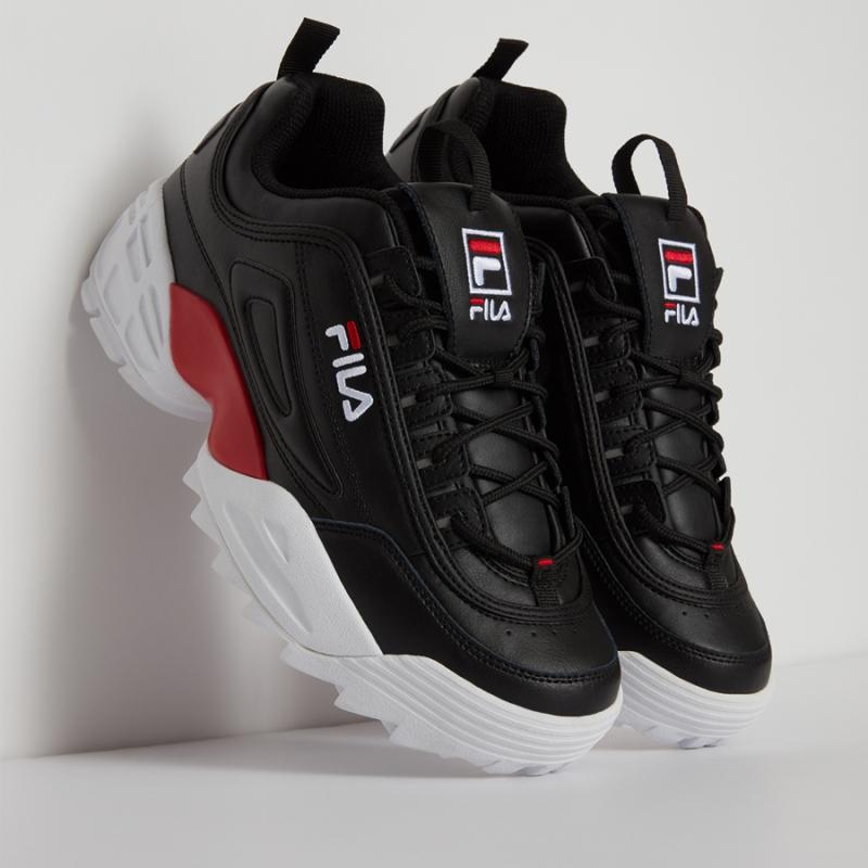 fila disruptor 2 in black