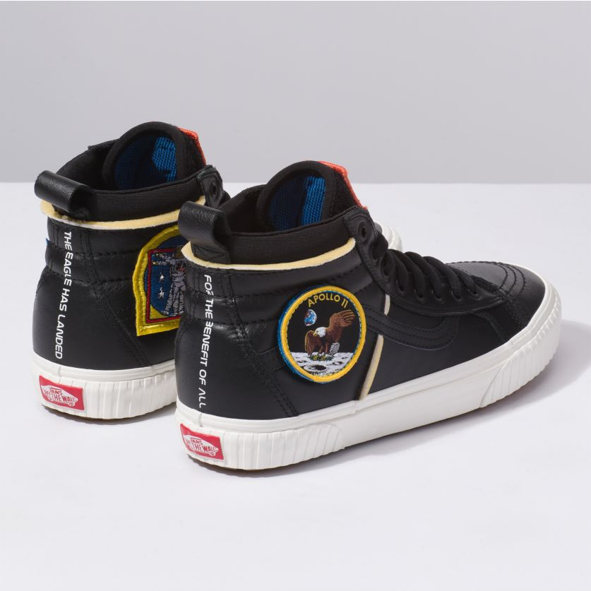 nasa vans sk8 hi black