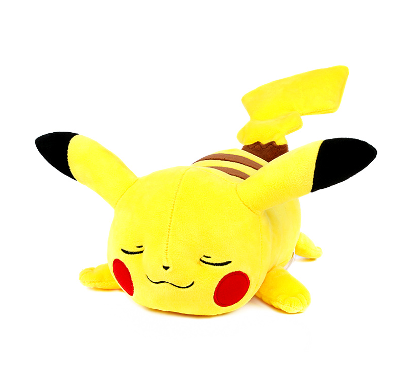 sleepy pikachu plush