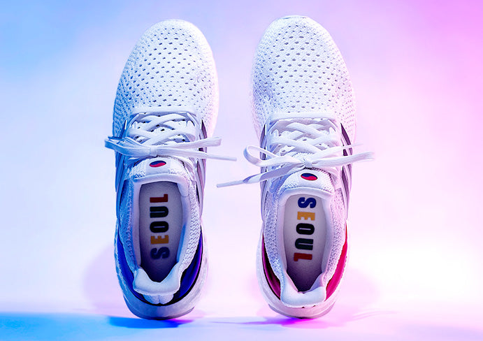 adidas performance UltraBOOST 19 trainers in white ASOS