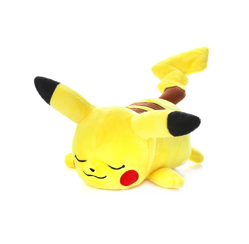 sleepy pikachu plush