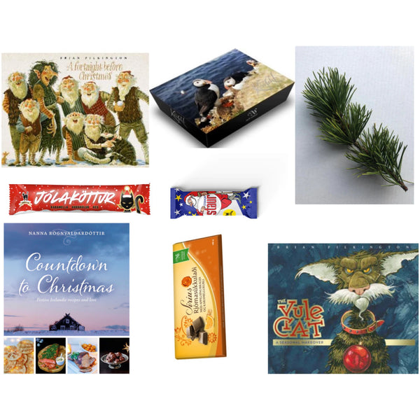 Nordic Christmas Gift Box, Bookblock