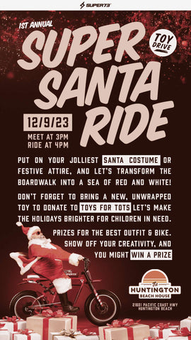 1st annual super santa ride
