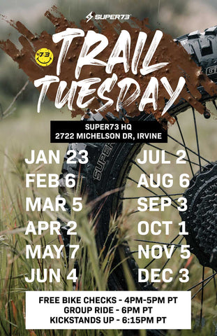 super73 trail tuesday