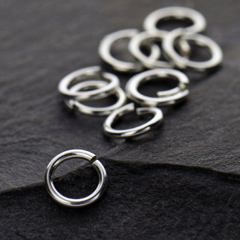 Sterling Silver 6mm Jump Rings to Attach Charms to Chains. Wholesale -  925Express