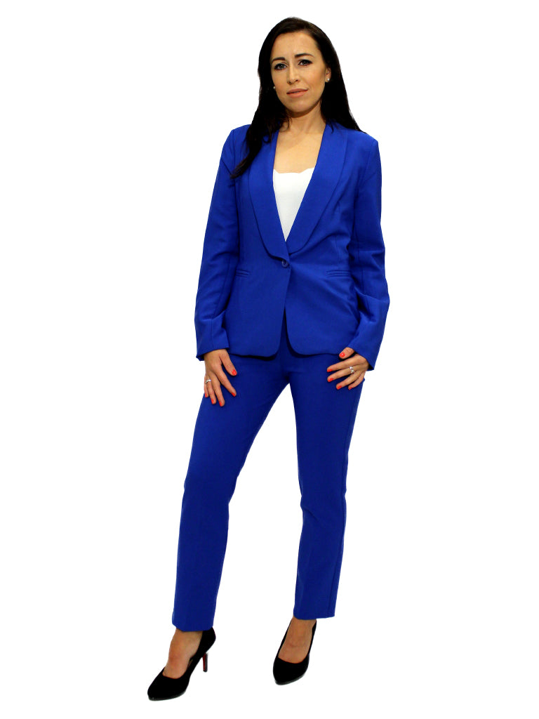 Royal Blue Formal Pant Suit 2024