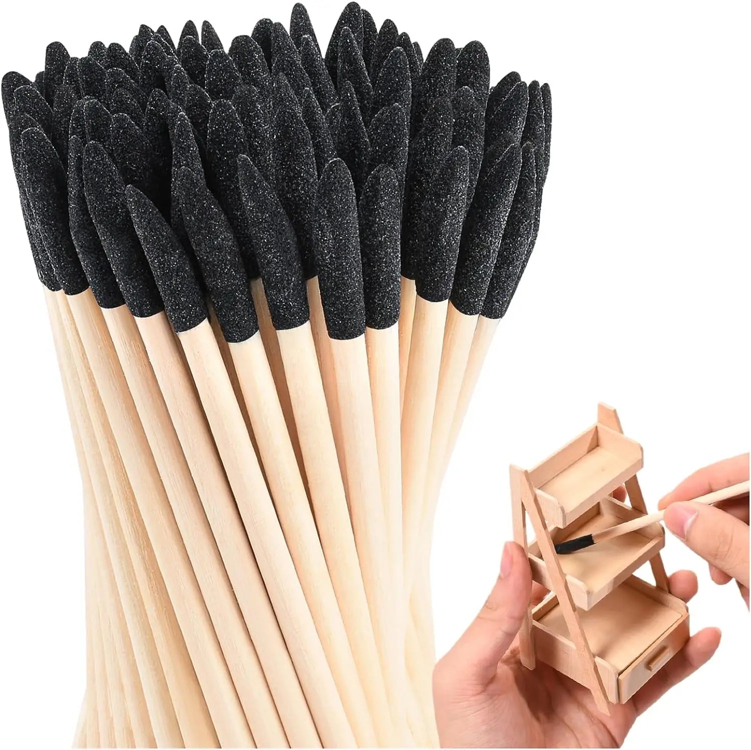 10/20/100pcs Sanding Matchsticks