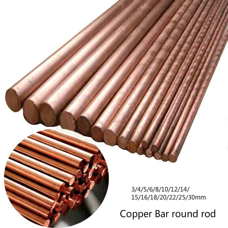3~30mm 100~300mm Round Copper Rods/Bars