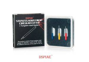 3pcs Extra Blades For DSPIAE Stepless Cutter - HobbyistHaven