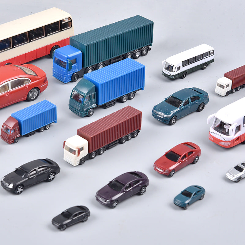 Vehicles for Scale Railway Modeling. Scale 1:75 1:100 1:150 1:200