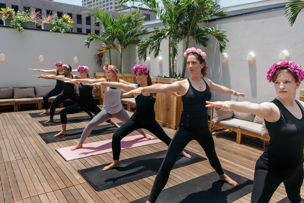 ideeën voor vrijgezellenfeesten / Yoga