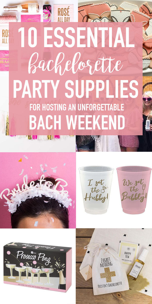 10 Essential Bachelorette Party Supplies for Hosting an Unforgettable  Weekend – Stag & Hen