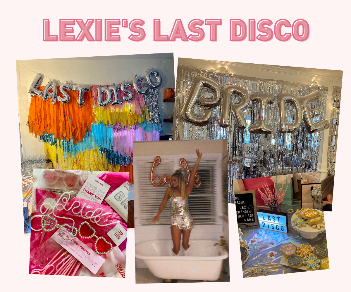 Fredericksburg Bachelorette Party Itinerary Ideas - Lexie's Last Disco