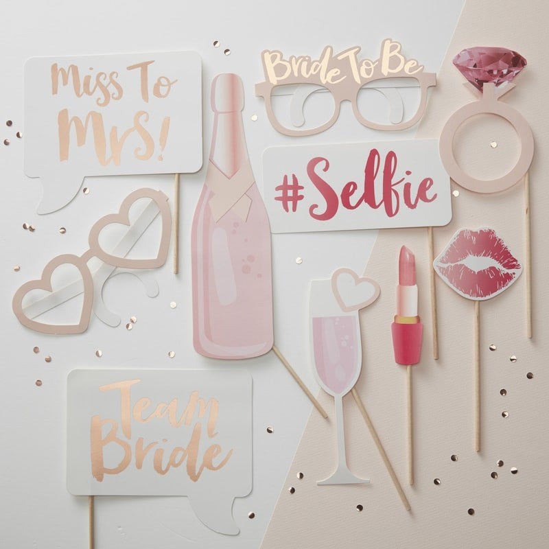 bride to be props