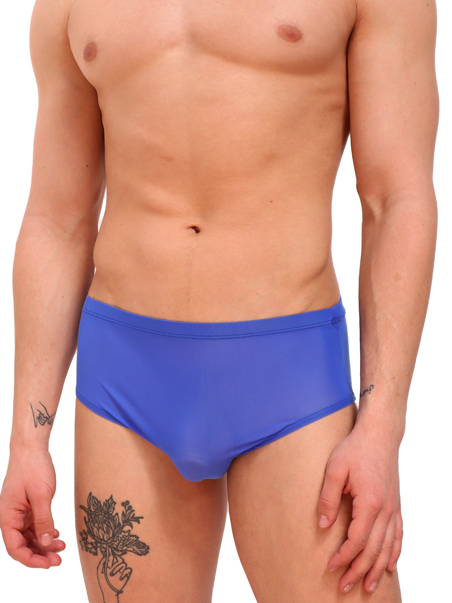 Men's Peach Satin Briefs - Satin Underwear For Men - Body Aware