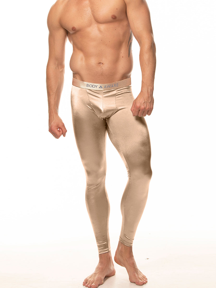 Men's White Mesh See-Through Leggings- Erotic Underwear- Body Aware UK