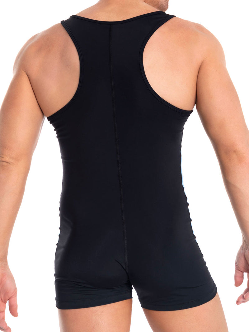 Download Men's Blue Wrestling Suit - Bodysuits For Men - Body Aware