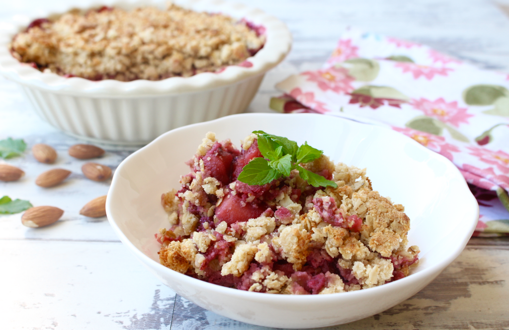 Blackberry and Apple Crumble