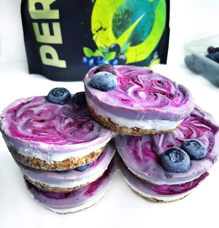 Raw Protein Cheesecakes