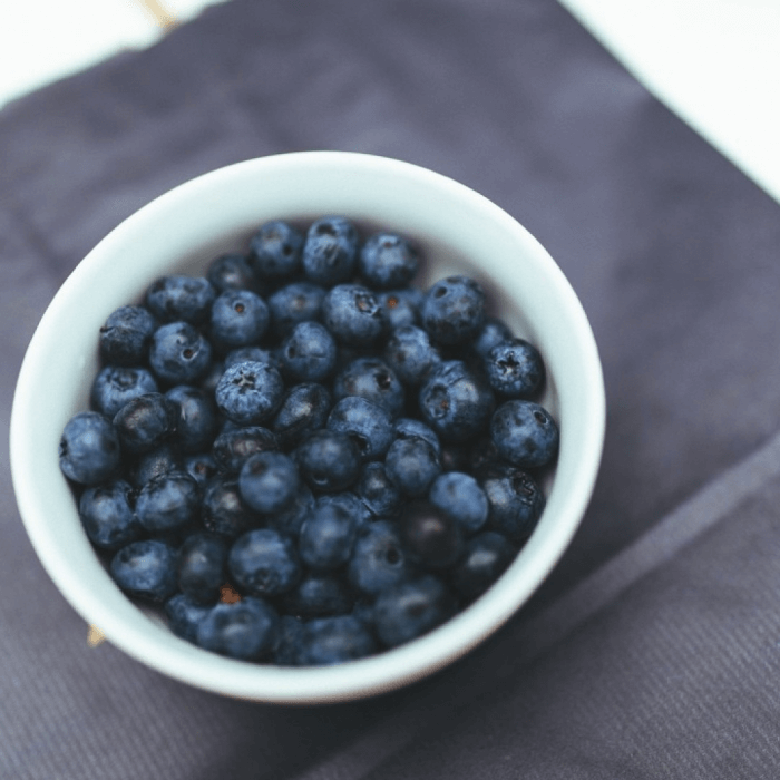 Blueberries mood food