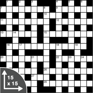 Buy Crossword — General Knowledge — 15x15 grid puzzles for ...