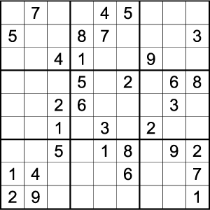 online sudoku easy