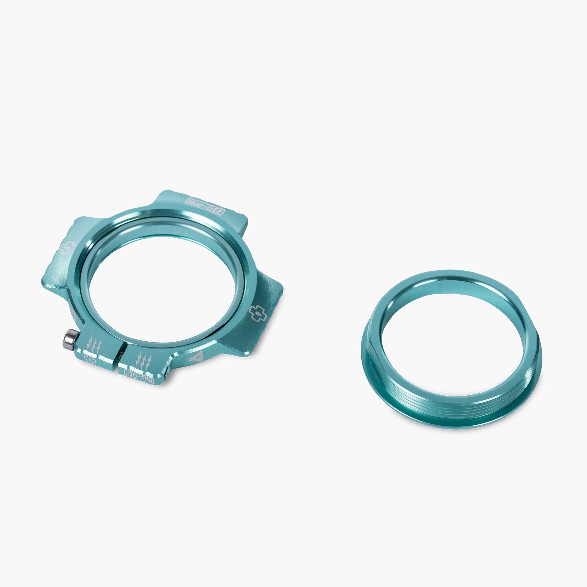 Photos - Bike Accessories Ring Crank Preload  Clearance Colours Turquoise 