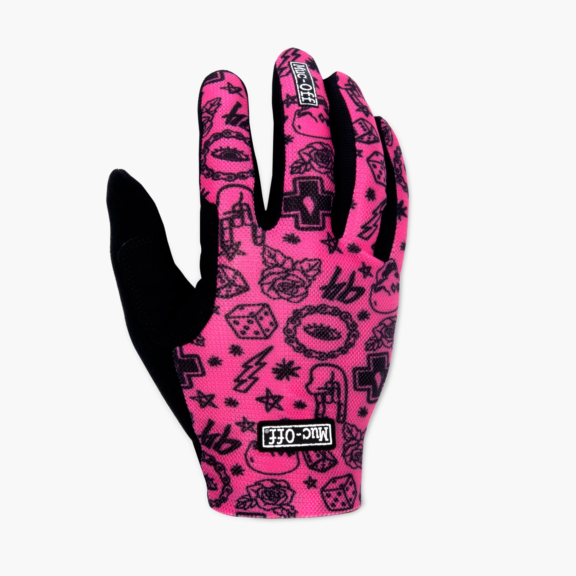 Photos - Cycling Gloves Summer Lightweight Mesh Rider Gloves - Pink XS 