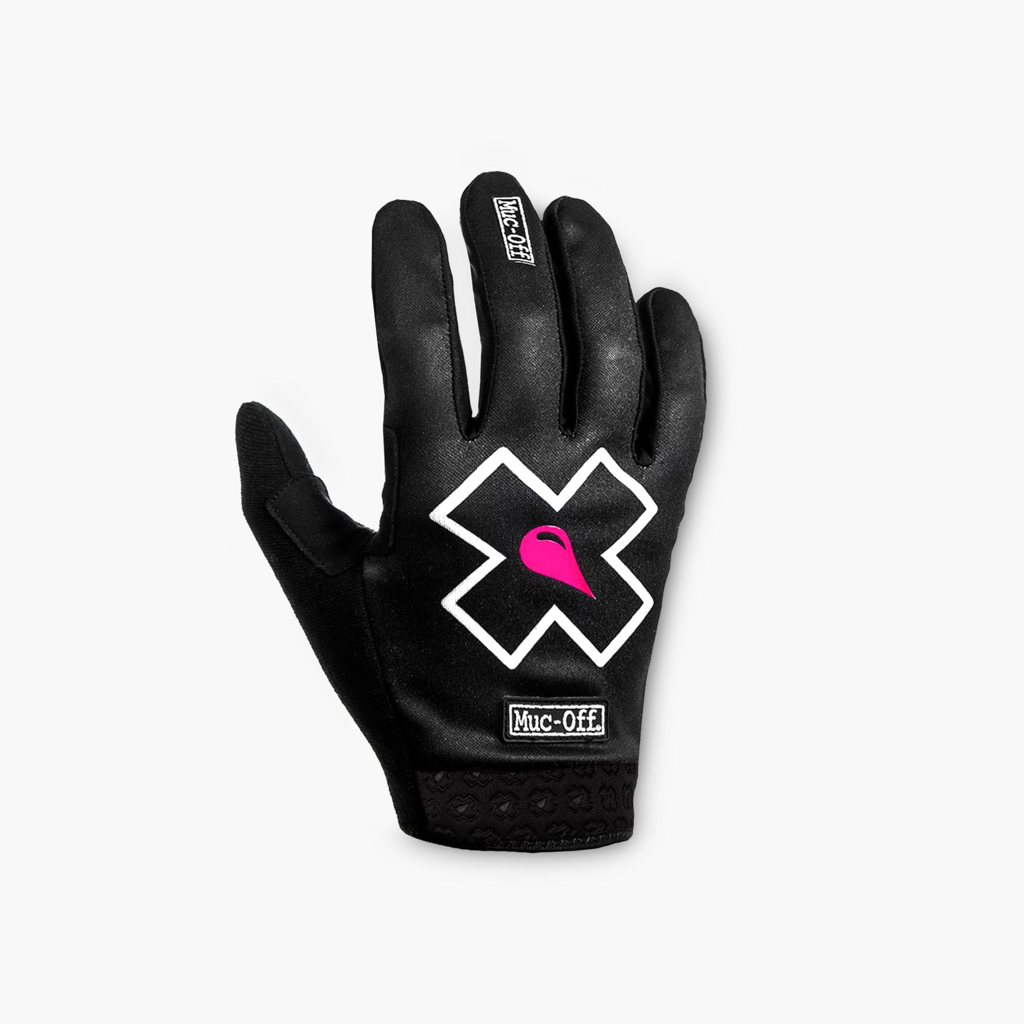 Photos - Cycling Gloves Rider Youth  Gloves - Black L -  (Ages 10-11+)