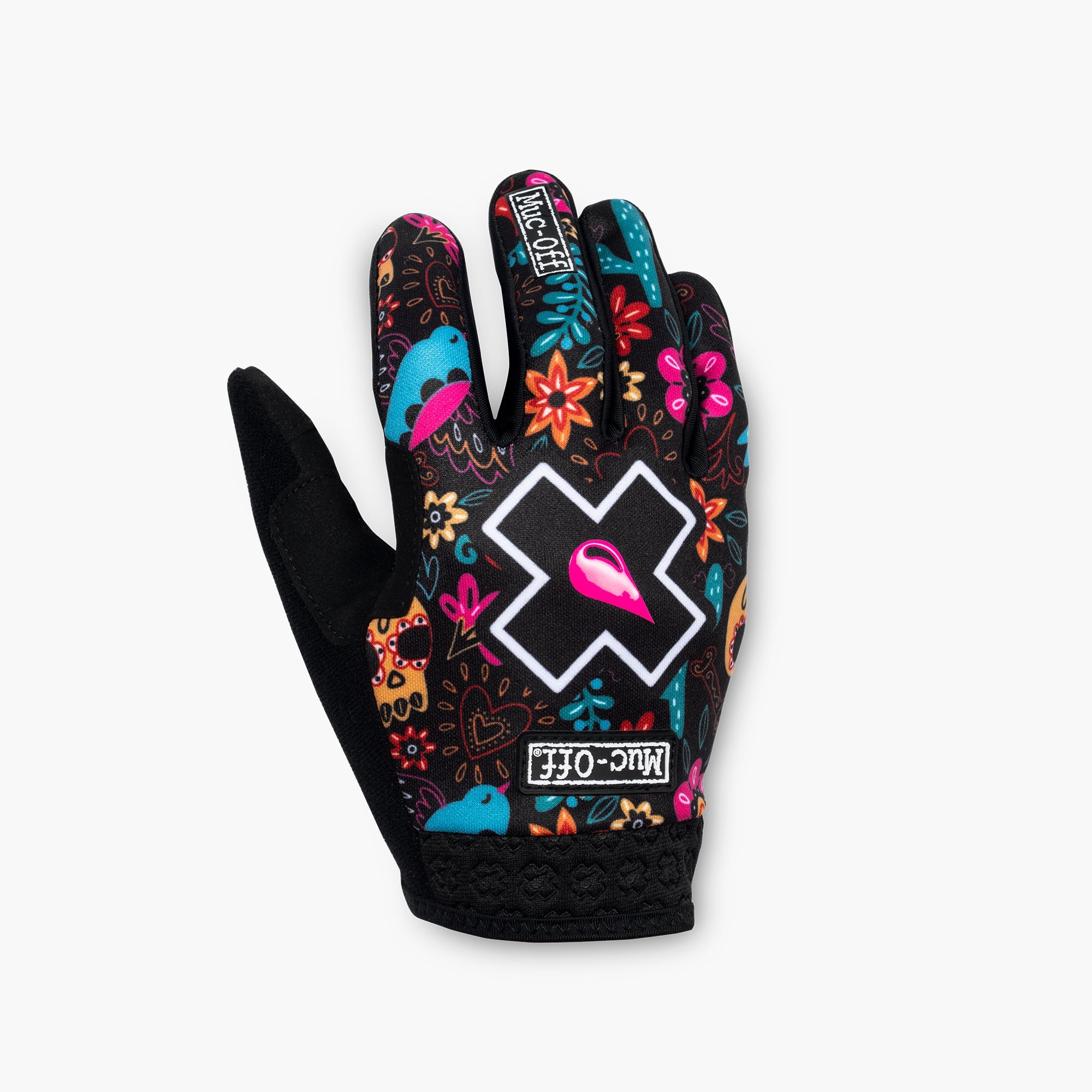 Photos - Cycling Gloves Rider Youth  Gloves - Shred Hot Chilli Pepper XS -  (Ages 4-5)
