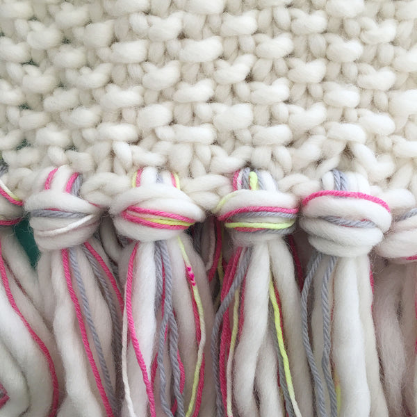 New Free Knitting Pattern Epic Fringe Scarf Brooklyn