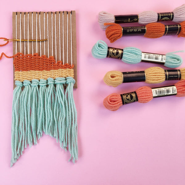 Mini Loom Weaving [Class in NYC] @ Brooklyn Craft Company