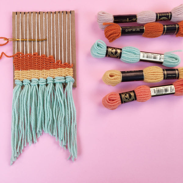 How To Make a DIY Mini Loom – Brooklyn Craft Company