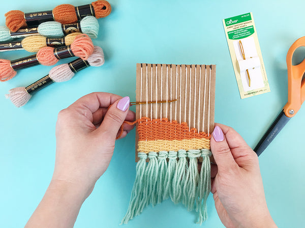 How To Make a DIY Mini Loom – Brooklyn Craft Company