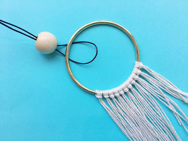 DIY: Boho Fringe Necklace – Brooklyn Craft Company