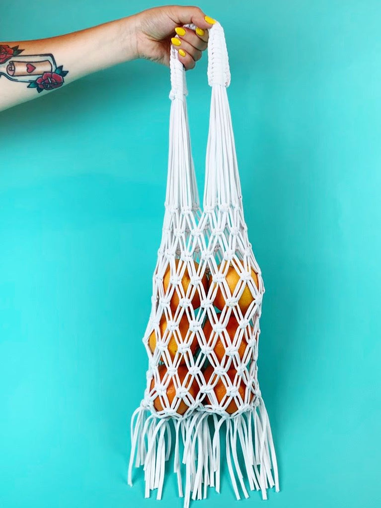 Macramé Market Bag – Brooklyn Craft Company