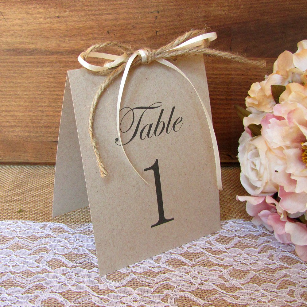 rustic table numbers bow wedding table numbers dazzling daisies