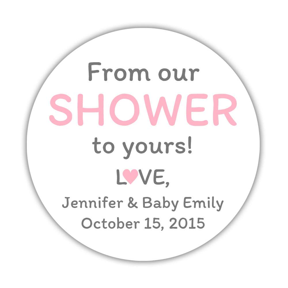 from our shower to yours baby shower